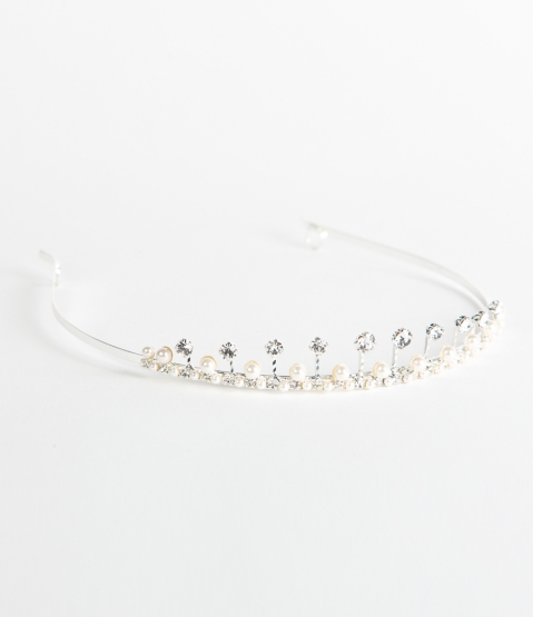 Stone & Pearl Skip Tiara